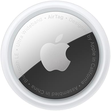 Apple AirTag (1st Generation). Keep Track of and find Your Keys, Wallet, Luggage, Backpack, and More. Simple one-tap Set up with iPhone or iPad, Bluetooth
