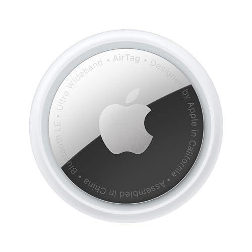 Apple AirTag (1st Generation). Keep Track of and find Your Keys, Wallet, Luggage, Backpack, and More. Simple one-tap Set up with iPhone or iPad, Bluetooth by Apple - Used condition - US$43.51