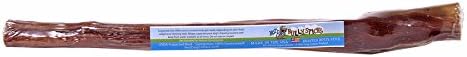 Hot Dog Bully Sticks - Made in The USA Bull Pizzle (12 Inch Long - Single Stick)