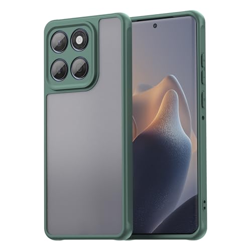 Coque Motorola Moto Edge 60 Fusion fine robuste antichoc et coque rigide anti-rayures verte