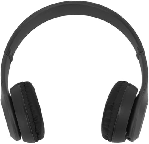 Image of AF4 Headset Multifunction Foldable Sports Headphone with HiFi Stereo Sound, Wireless Technology, and Ergonomic Design for Home Office Travel (Black)