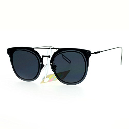 Unisex Fashion Sunglasses Rimless Flat Lens Flat Top Metal Frame3