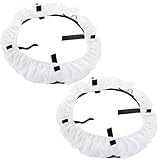 2 Stück 14-Zoll-Selfie-Ringlichtdiffusor, zusammenklappbarer Videolicht-Softbox-Diffusor mit Gummiband, strapazierfähiges Nylon, gleichmäßige Beleuchtung, für Schönheits-, Porträt-