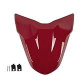 Capot De Selle Capot Carénage Solo Couverture Siège Arrière pour Ducati pour SuperSport950 pour Supersport 950 939 2017 2024 Passager Moto Capot de Carénage Arrière(Rouge)