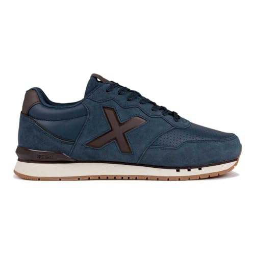 Munich Dash, Zapatillas Unisex Adulto, Azul Oscuro/Marrón, 39 EU