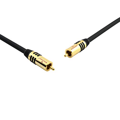 Câble de subwoofer Cinch 8m Oehlbach résout les bourdonnements audio - 3