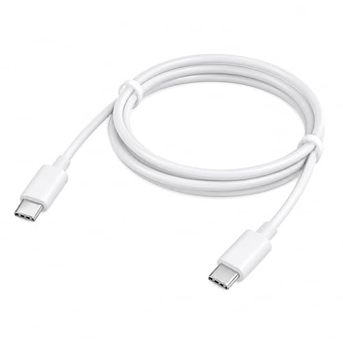 Image of XYKOS Google Original Type C to Type C Fast Charging Cable, Compatible with Pixel 10 Pro /10 /9a /10a /8a /8pro, Chromebook Laptop Tablet, High Speed Durable Tangle Free Data Sync Power Cord, White Wire
