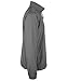 Charles River Riverbank Pack-N-Go Half Zip Pullover Jacket Unisex Relaxed Fit, Grey, X-Large