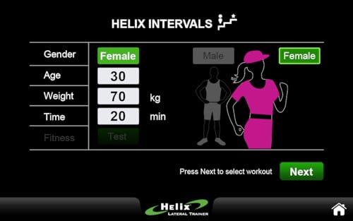Image of H1000 Touch Helix Lateral Trainer Touch LCD Electronics (Renewed)