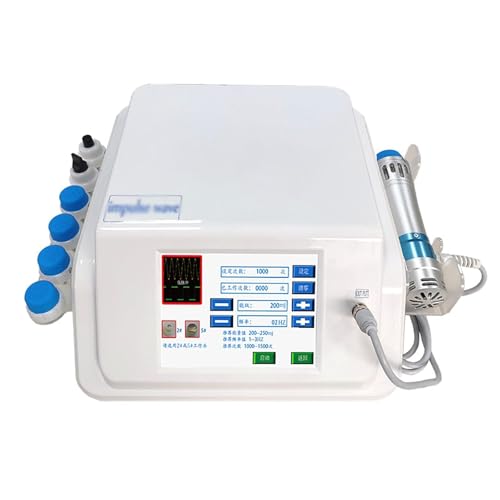 Dispositivo extracorpóreo de terapia de ondas de choque, niveles de energía y frecuencia ajustables, solución no invasiva para aliviar el dolor muscular y articular