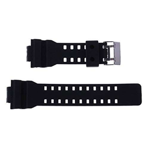 Pennyninis 16 Mm Correa De Repuesto Banda De Goma Bandas De Reloj Hombres Negro Buceo Deportivo Siliconas Correa De Reloj Para G-shock