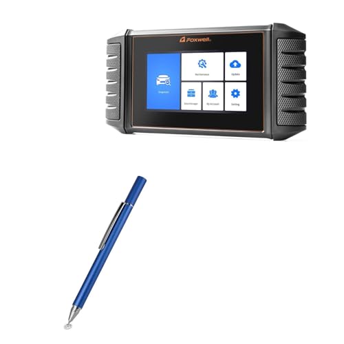BoxWave Stylus Pen Compatible with Foxwell i50Pro - FineTouch Capacitive Stylus, Super Precise Stylus Pen - Lunar Blue