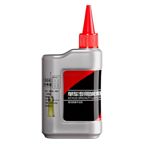 Aceite de cadena Lube de cadena de bicicleta | Lube de 100 ml de bicicleta | Aceite líquido natural tranquilo para ciclismo garaje para bicicleta de montaña