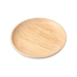 J-kitchens アウトドア こだわり 木製 皿 サークル プレート Φ15 x 2cm Current model