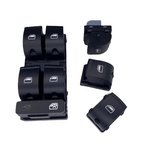 Interruptor elevalunas coche con control elÚctrico principal suave para Seat Exeo