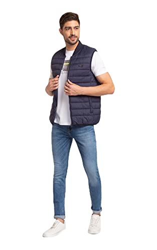 Image of Spykar Men's Polyester Solid Regular Jacket (MJK02BBSL094)