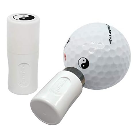 Asbri Golf Ying Yang Permanent Ink Ball Stamper Cover