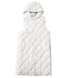 ダウンベスト レディース ロングダウンベスト