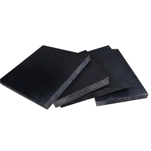 Placa de plástico ABS negro lámina rígida de 2mm a 30mm para publicidad
