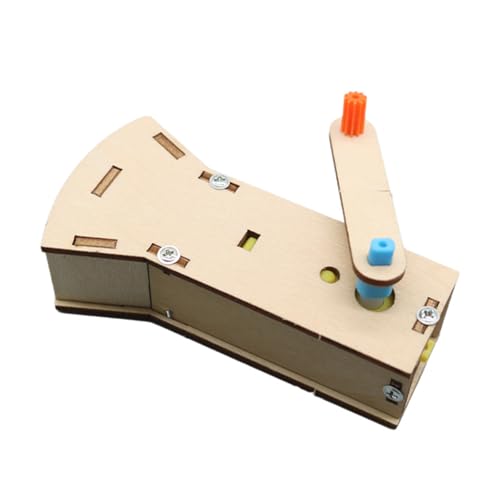 Lampe de poche en bois à manivelle, ensemble d ' apprentissage scientifique, jouet d ' expérimentation physique pour, activité artisanale éducative, ensemble de modèles de générateur en bois
