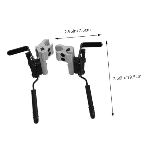 Frenos manuales para silla de ruedas con aluminio de alta durabilidad 2