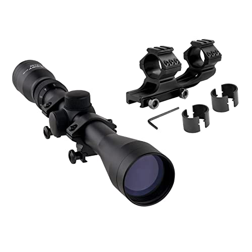Svbony Sv120 Rifle Scope 3-9X40, Rifle Scopes For Hunting, Reticle Crosshair, Sa101 Scope Mount Offset Cantilever #TOP16