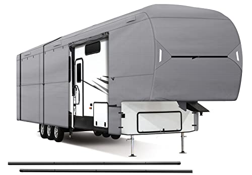 Xgear 90103XG Easy Setup 29' -33' 5Th Wheel Rv Cover Windproof 5Th Wheel Cover cover
