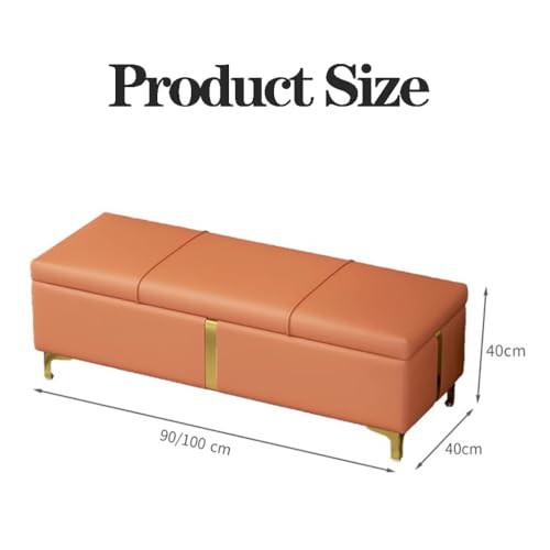 Tabouret à langer rembourré moderne pour optimiser le rangement