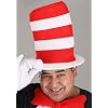 elope Dr. Seuss The Cat in The Hat Deluxe Costume Adult Plus - 5X - Multi-Colored