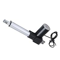 Actionneur Linéaire DC 12V 24V Pull 6000N 10% Max 2min On/18min Off, Course 50mm 100mm 150mm 200mm 250mm 300mm 400mm 500mm 600mm Vérin Électrique