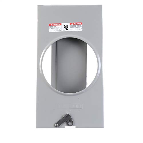 Siemens Suat317-0G 200-Amp, 4 Jaw, Ringless Cover, Overhead Feed, Meter Socket, No Size, No Color #TOP2