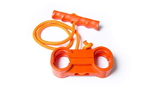 LegCuff LC-1 Deer Drag, Durable All-Purpose Dragging System for White-Tailed Deer, Orange