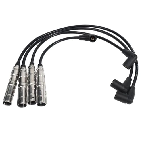Cable de bujía con alta resistencia térmica para sistema de encendido VW