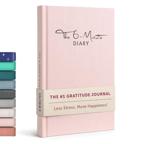 6-Minute Diary – 3-Million-Copy Bestseller Gratitude Journal for Women & Men – Guided Mental Health Journal Based on Positive Psychology – Daily Manifestation Journal for Self-Care & Mindfulness