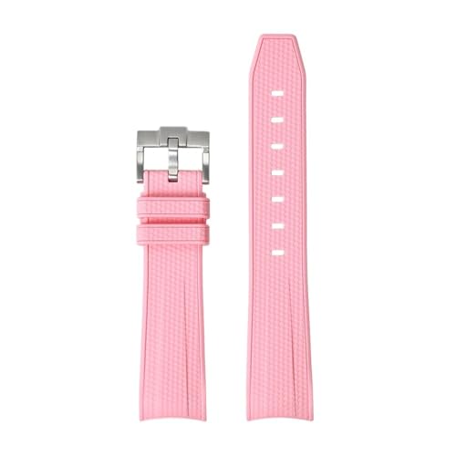 [X] VRXgbv For Swatch X Ή For Omega Ή For Moonswatch Ή XeXX`[obN 20mm 22mm Y fB[X \tg h pvoh(New pink)