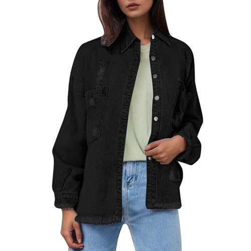 Genérico abrigo corto mujer, Chaqueta Mujer Primavera Invierno Chaqueta Moda Cazadora Entretiempo Abrigos Casual Cazadoras Ligera Chaquetas Talla Grande Elegante Primavera negro XL