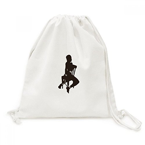 Voyage sacs à dos cordon toile DIYthinker Bound SM Hot Belle Femme pour le quotidien
