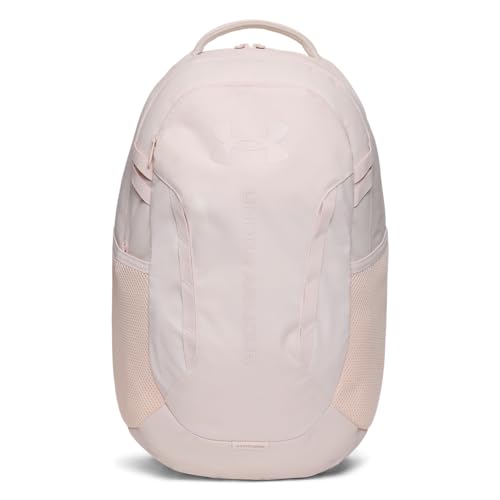 Image of Under Armour Unisex Hustle 6.0 Backpack, (675) Apex Pink / / Apex Pink, One Size Fits Most