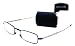 Foster Grant MicroVision Gideon Compact Reading Glasses, Black, +1.00