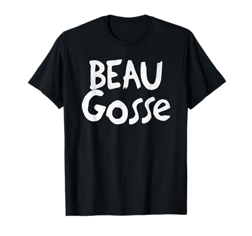Beau gosse Humour pour les hommes et femmes BG tout simple T-Shirt