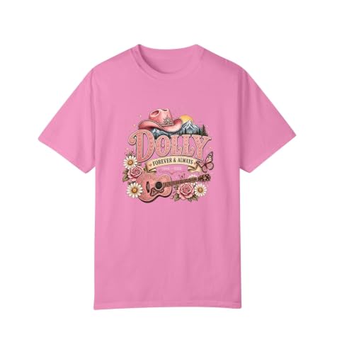 Kids Dolly Music Parton Memorial Shirt Country Music Vintage Graphic Tee | 1946-2026 Dolly Merchandise,Retro Country Queen Vintage Graphic Short Sleeve Shirt,Casual Crew Neck Memorial Fans Tops - image 4