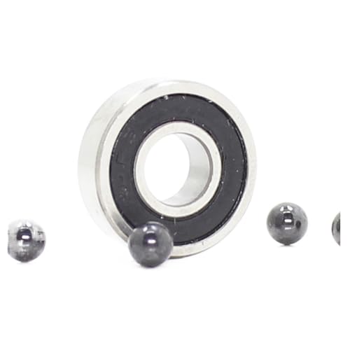 DUKUTS 1pc 16005 Hybrid Ceramic Bearing 25 * 47 * 8 mm 1PC Bicycle Bottom Brackets Spares 16005RS Si3N4 Ball Bearings 16005-2RS