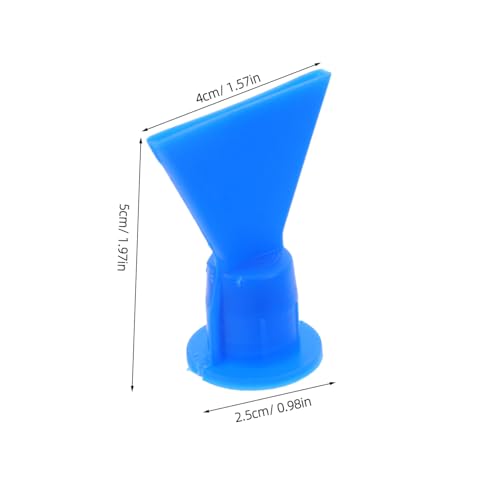 PRETYZOOM 2pcs Precision Flat Glue Nozzle Tips Threaded Caulking Applicators for Windows Doors and Automotive Repairs Even Glue Distribution for Efficient Sealing2