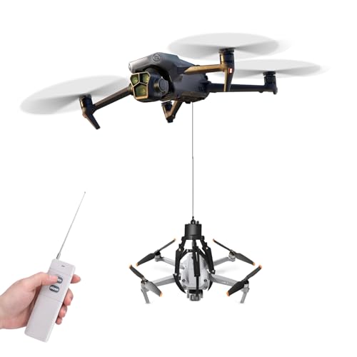 Gancio Meccanico Telecomandato Per Drone: Artiglio Per Aggancio E Presa