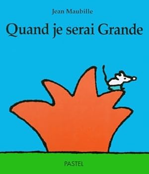 Hardcover quand je serai grande [French] Book