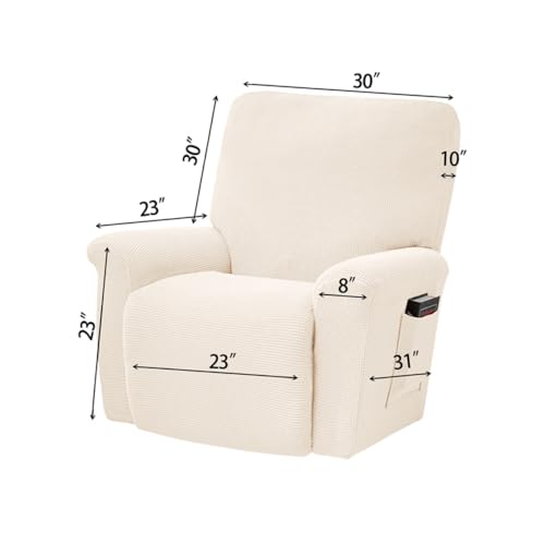 Funda elástica para sillón de masaje SEWACC antideslizante y lavable 3