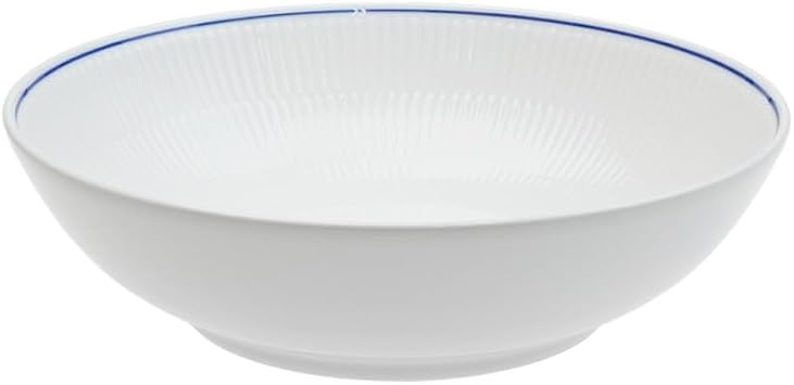 Royal Copenhagen Blue Line Bowl, 8.5 inches 21.5 cm, Wedding Gift, 1058885