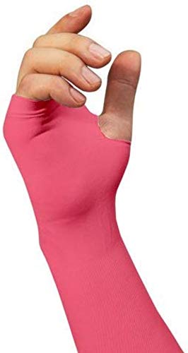 Image of MIZUNA Sun Protection Arm Sleeves Hand gloves For Men & Women,Thumb Holes UPF 50 Arm Cover for Biking,Cricket,Cycling, Golf, Outdoor Sports