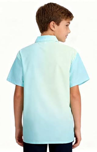 Image of Cromoncent Matching Hawaiian Outfits for Family, Dad and Son Matching Luau Beach Tropical Shirts Mommy Daughter Tropical Sets
