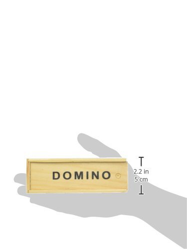 Classic Domino en Caja de Madera Juego (28 Piezas) miniatura 2